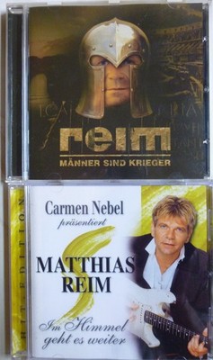 MATTHIAS REIM   2 CDs  MÄNNER SIND KRIEGER & IM HIMMEL GEHT ES WEITER / HIT-MEDL