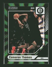 Cameron Thomas [Holo Red Green Laser] #187 Prices | 2024 Panini