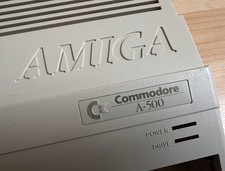 Commodore Amiga 500 Desktop Case, S.Nr.: M 018007 Made in Philippines 10 26