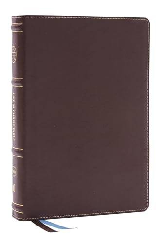 Life in Christ Bible: Discovering, Believing, and Rejoicing in Who God Says You Are (NKJV, Brown Bonded Leather, Red Letter, Comfort Print), Hardback, - Image 3