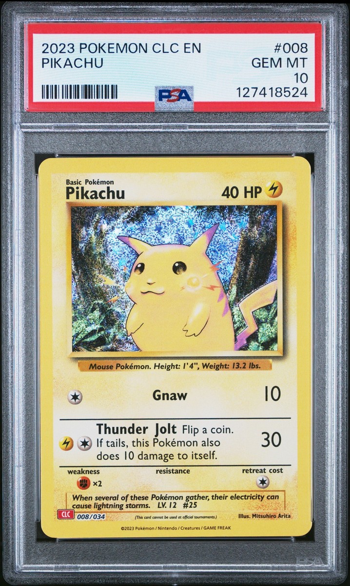 2023 ピカチュウ #008 PSA GEM MT 10 クラシック 【公式通販】