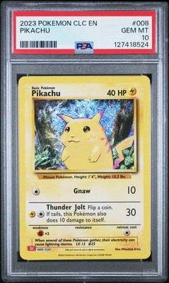 2023 ポケモンカード ピカチュウ #008 PSA 10 2023 #008 PIKACHU PSA 10 | eBay