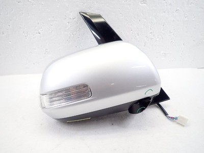 JDM TOYOTA Estima Previa ACR50W Genuine Door Mirror Right 1F7 Silver 7Pin Used