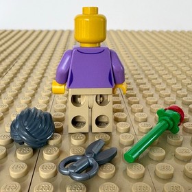 LEGO Creator, Assembly Square: Florist, ROSE, SCISSORS, twn268, 10255, 2017