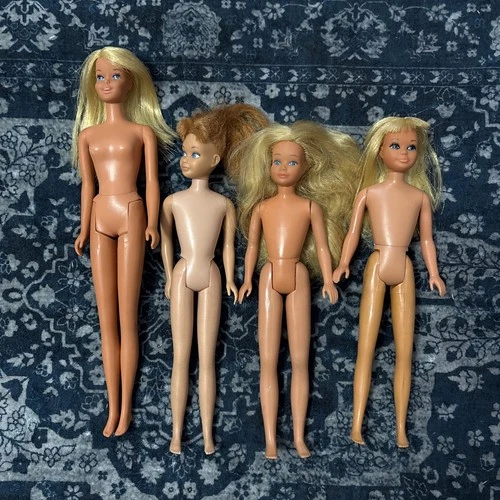 Lot Of 4 Vintage Barbie & Friends TLC