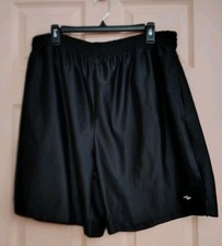 Athletic Works Black XL    Polyester Men's Shorts