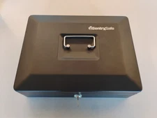 Sentry Safe Steel Cash Money Safe Box Home Security With Key Lock, 1 Key