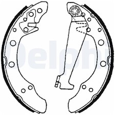 Delphi Bremsbackensatz hinten 1H0609528D 1H0698071 1H0698520X | 24736740