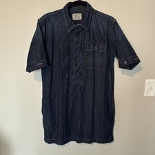 Polo Ralph Lauren Denim Hannah Jean Dress Tunic Short Sleeve Cotton Women's Sm