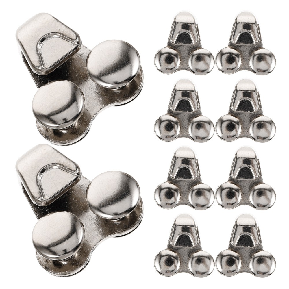 APL 20 Pezzi Accessori per Fibbie per Scarpe Fibbia per Lacci in Metallo