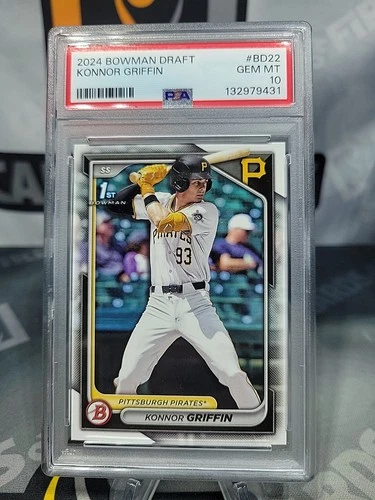 2024 Bowman Draft #BD22 - Konnor Griffin 1st Bowman Paper - PSA 10 Gem Mint!
