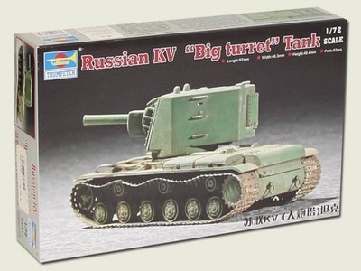 KV Big Turret Tank / 1:72 - Trumpeter / 07236