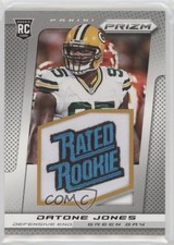 2013 Panini Prizm Rated Rookie Manufactured Datone Jones #223 Patch 0q3