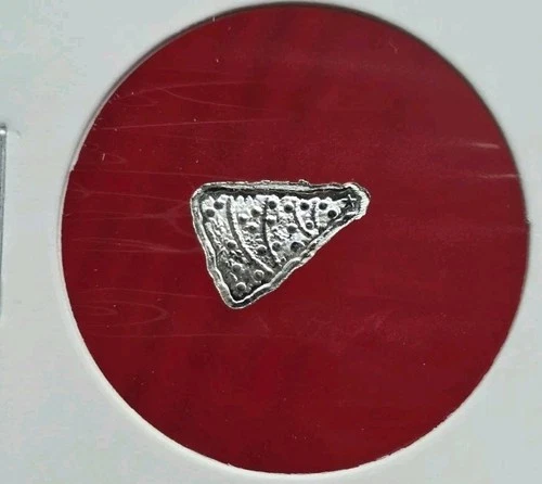 Pizza Slice 🍕 - 1 gram .999 Fine Pure SILVER Bullion Fractional Bar Ingot Coin