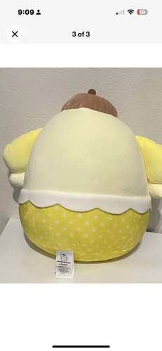 Squishmallow Pompompurin Hello Kitty Easter 2025 NEW 8 inch Plush Sanrio - Picture 5 of 5