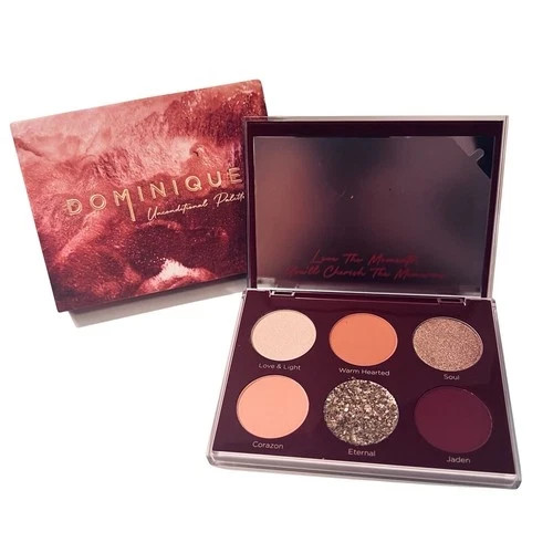 Dominique Cosmetics Unconditional Palette 6 Pan Eyeshadow Palette ~  New!
