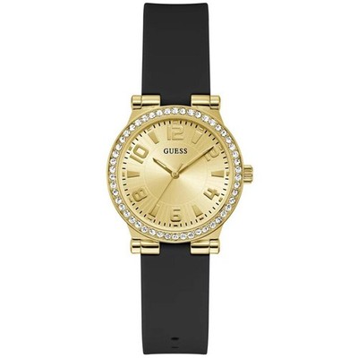 GUESS Gold-Tone Crystal Bezel Women\'s Watch with Champagne Dial Guess Women main image 2