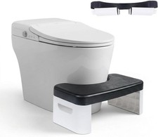 Toilet Stool Bathroom,Non-Slip Potty Stool Pooping,Toilet Step Stool