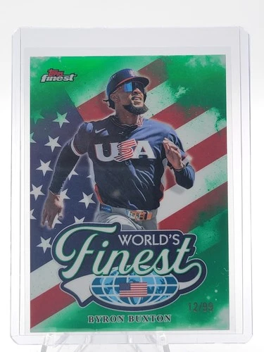 2026 Topps Finest Byron Buxton Refractor (RAW)