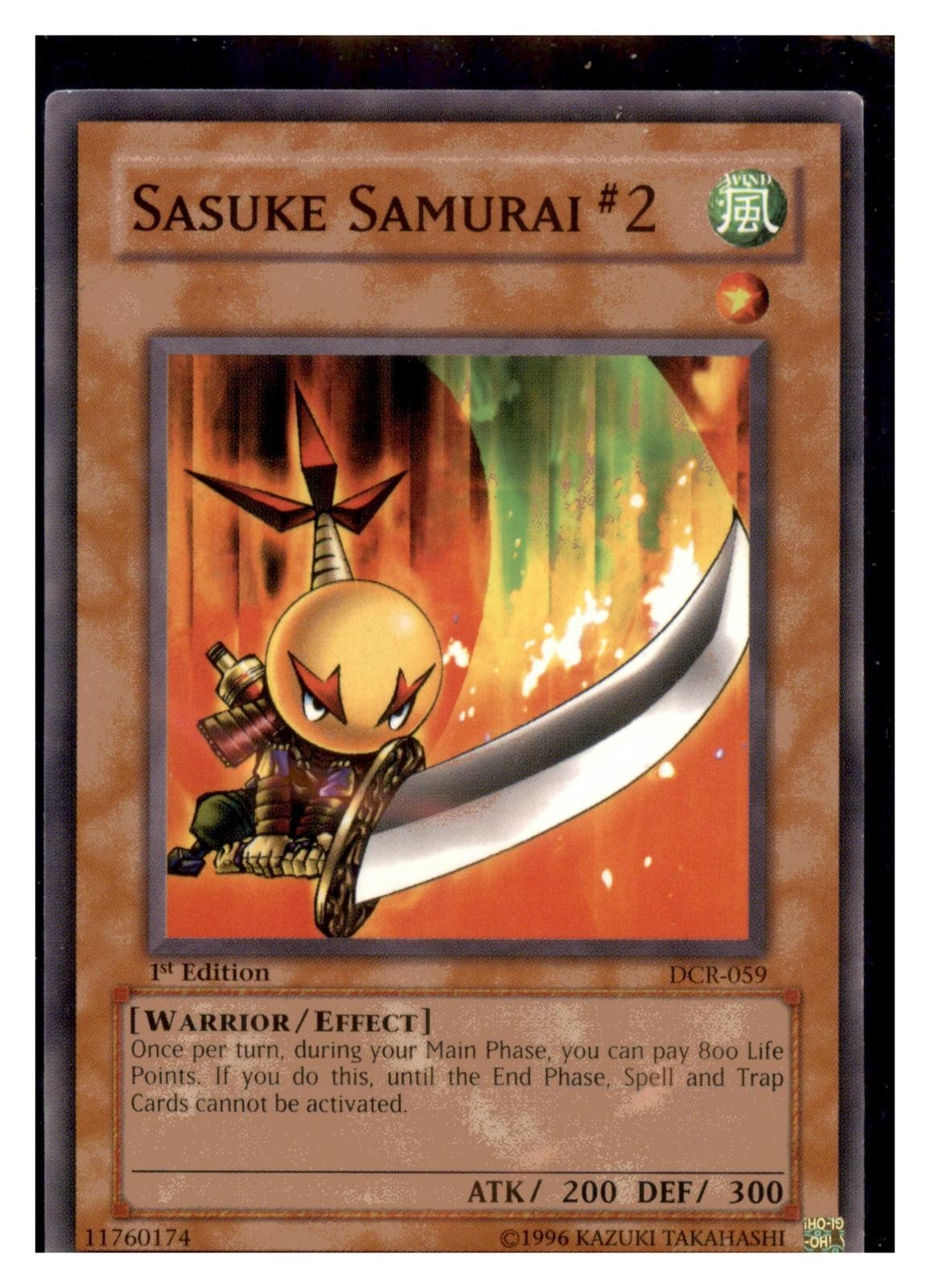 Dark Crisis #DCR-059 Sasuke Samurai #2 1ST EDITION