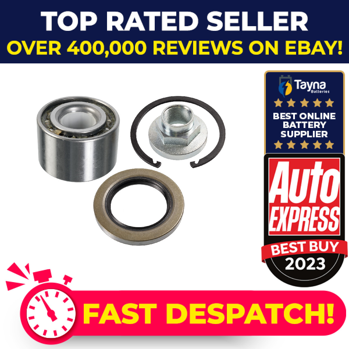 Wheel Bearing Kit fits TOYOTA VEROSSA X11 2.0 Front Left or Right 00 to 03 1G-FE