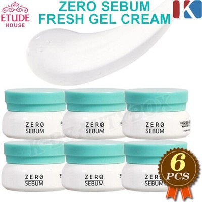 ETUDE HOUSE Zero Sebum Fresh Gel Creme Ölfrei Feuchtigkeitscreme Watery Cream