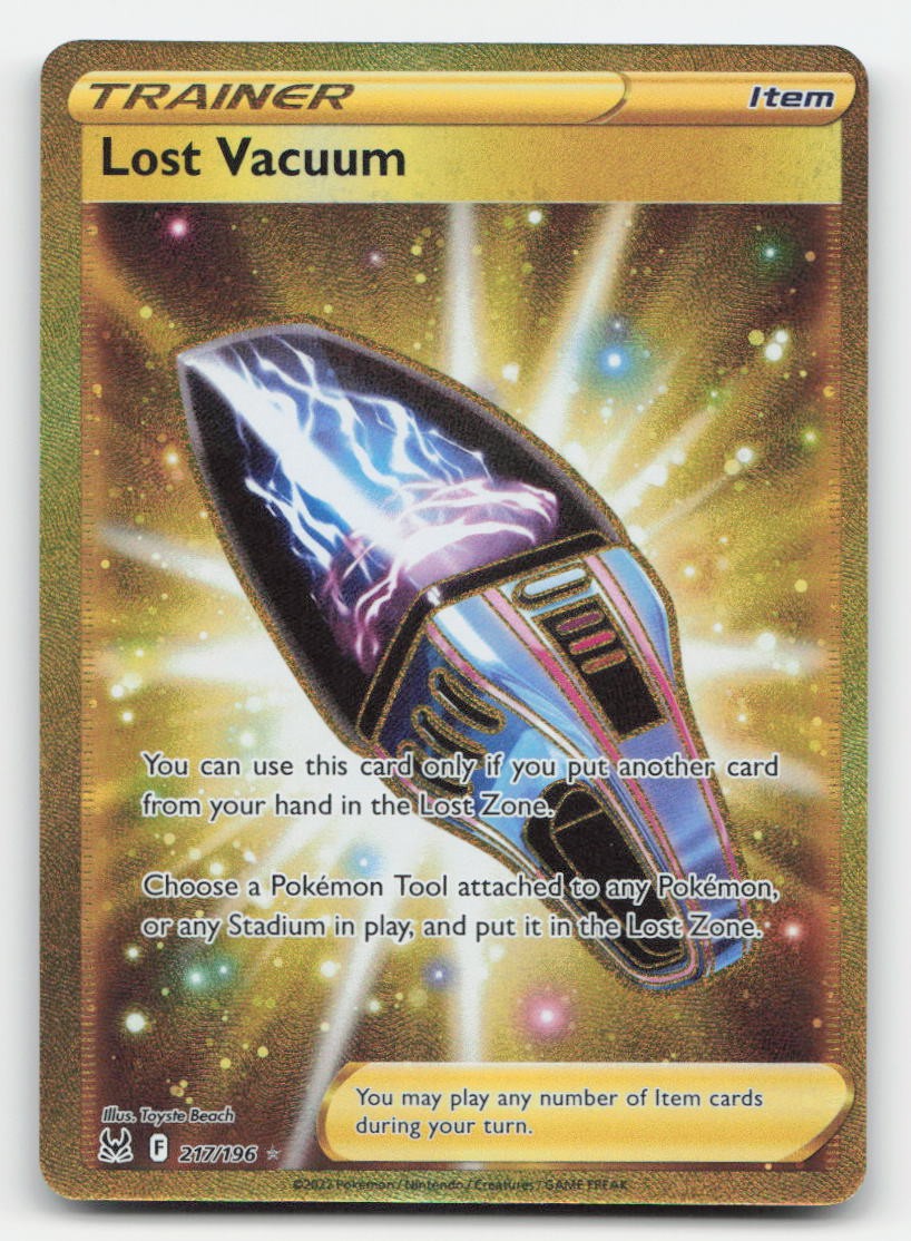 Lost Vacuum Holo Lost Origin 217/196 SEC Pokemon MP