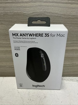 LOGITECH MX ANYWHERE 3S WIRELESS MOUSE FOR MAC (Space Grey)