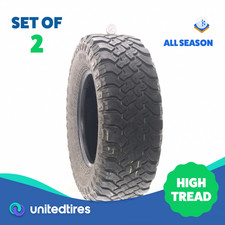 Set Of 2 Used Lt 28570r17 Falken Wildpeak Mt Mt01 116113q - 932 Set Of 2 Used Lt 28570r17 Falken Wildpeak Mt Mt01 116113q - 932