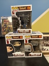Slipknot Funko Pop! Lot Corey Taylor 177, Craig Jones 178 & Sid Wilson 179 Shelf