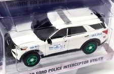 Greenlight 1/64 - Ford Police Interceptor 2020 Rhode Island Chase Model Car
