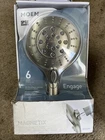 MOEN Engage 6-Spray Wall Mount Handheld ShowerHead 2.5 GPM in SpotResist (NICKEL