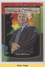 2019 Upper Deck Goodwin Champions Splash of Color John McCain #138 READ 8i5