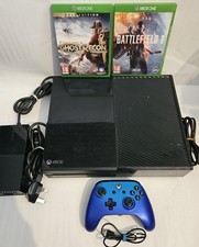 Microsoft Xbox One 1540 Black Console Wired Controller Power Supply Tested