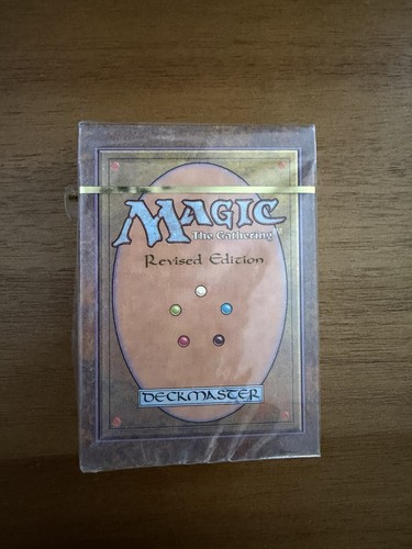 Magic Revised Edition Starter Deck Sealed MTG The Gathering Deckmaster ...