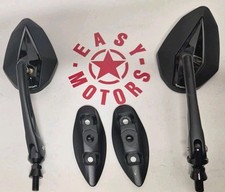 KIT SPECCHIETTI DA CARENA+TAPPI SPECCHI PER YAMAHA TMAX 500 2008/2009/2010/2011