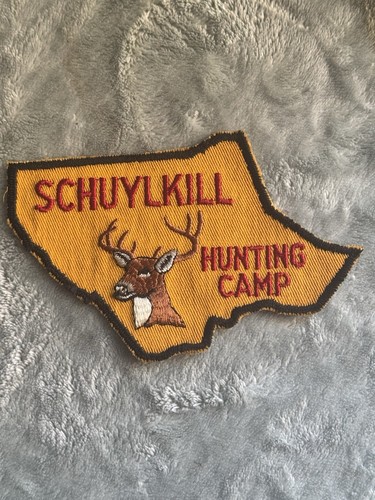 Schuylkill Pa Jagdlager Aufnäher Vintage Bock Hirsch