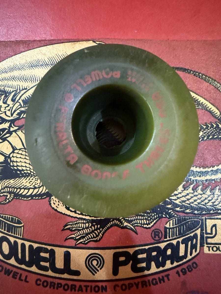Two Tone Powell Peralta Bones Threes Skateboard Wheel OG