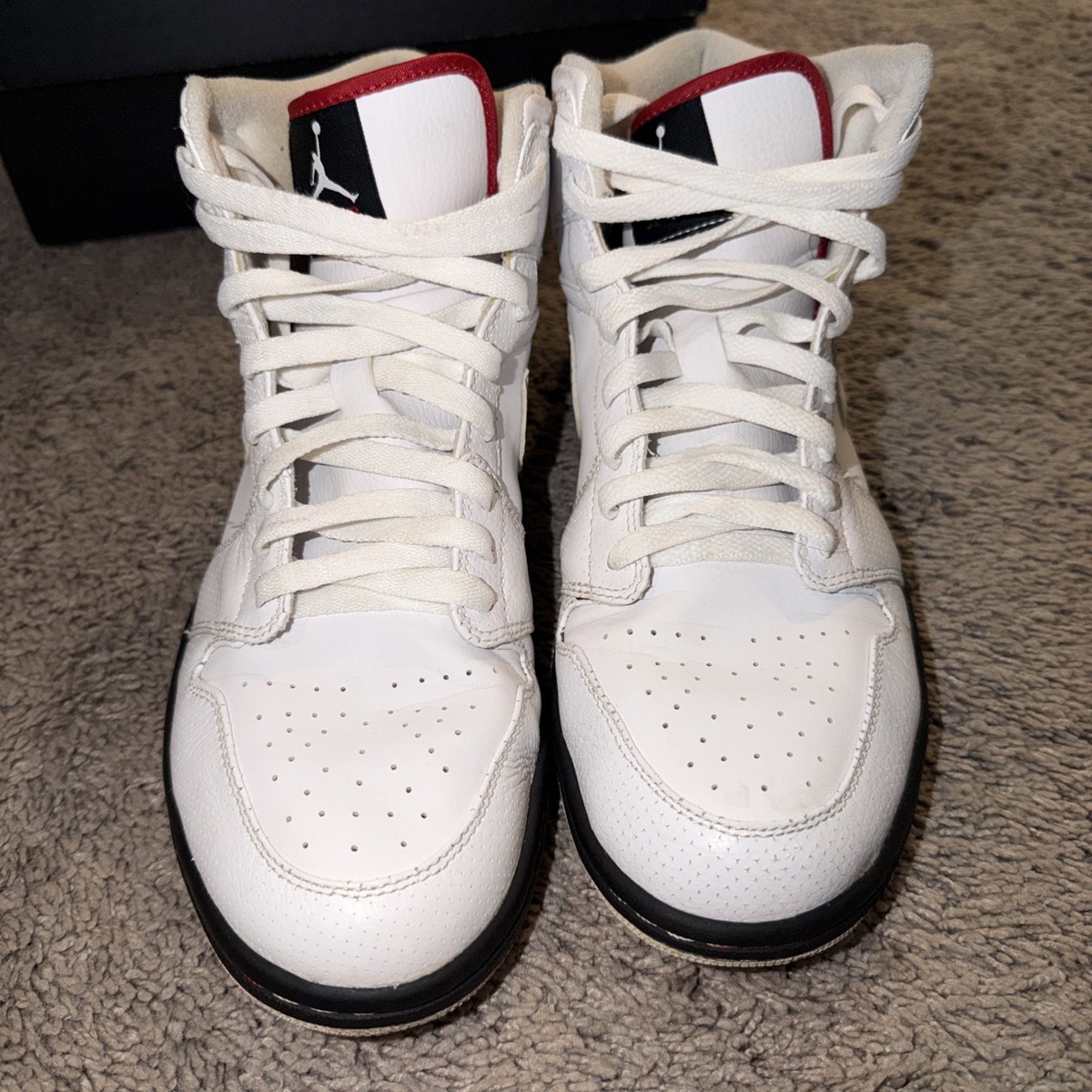 Nike Air Jordan 1 Retro Cinco De Mayo Mens 10.5 White | eBay