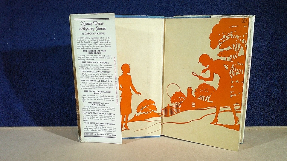 NANCY DREW NO SPINE SYMBOL HIDDEN STAIRCASE w/DJ 1933 PRINTING MILDRED A. WIRT Foto 3 de 4