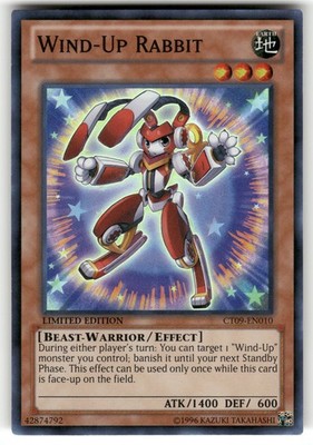 Wind-Up Rabbit Super Rare 2012 Collectors Tin CT09-EN010 NM