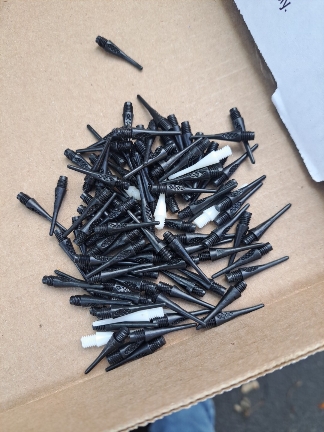 Vintage Brass Dart Set Lot 7 Full Sets Extra Tips Barrels And Shafts See Picture