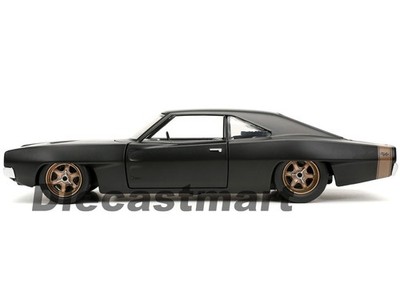 Jada 1:24 Fast & Furious Dom's 1968 Dodge Charger Widebody Black