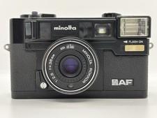  Exc Minolta Hi-Matic AF 35mm Point  Shoot Camera 38mm Flash NG From Japan