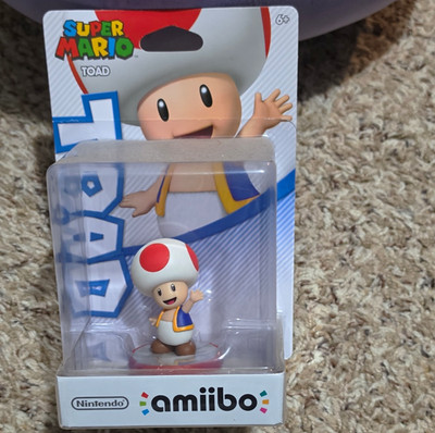 Nintendo amiibo Toad Character Figure - Super Mario Mario Party 10 Collectible
