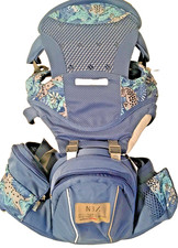 6- in-1 Baby Carrier Newborn Toddler Head Support Breathable Mesh Excellent 