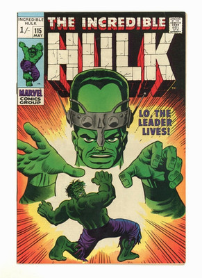 Incredible Hulk #115 Marvel Comics VFN Plus - White Pages