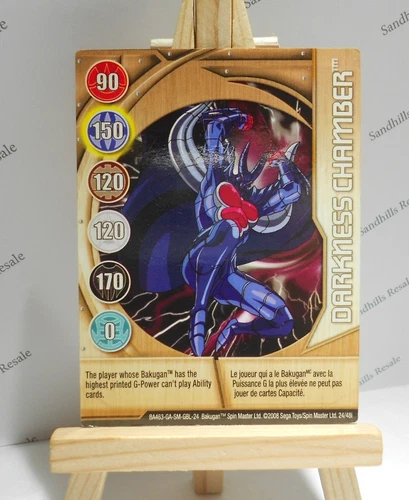 Bakugan Card - Darkness Chamber - Copper Gate Card - BA463 - 24/48i - 2008