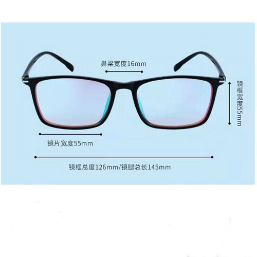 Ice Blue film Color Blind Corrective Red Green Blindness Glasses TR90 Vision - Picture 5 of 8