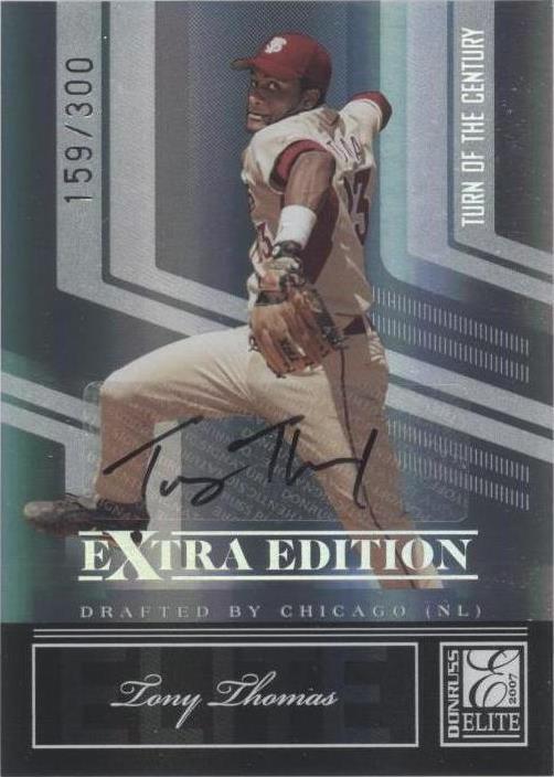 2007 Donruss Elite Extra Edition - Tony Thomas #146 - 1 of 1
